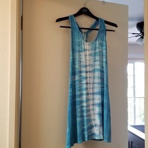 Tie dyed cover up cotton